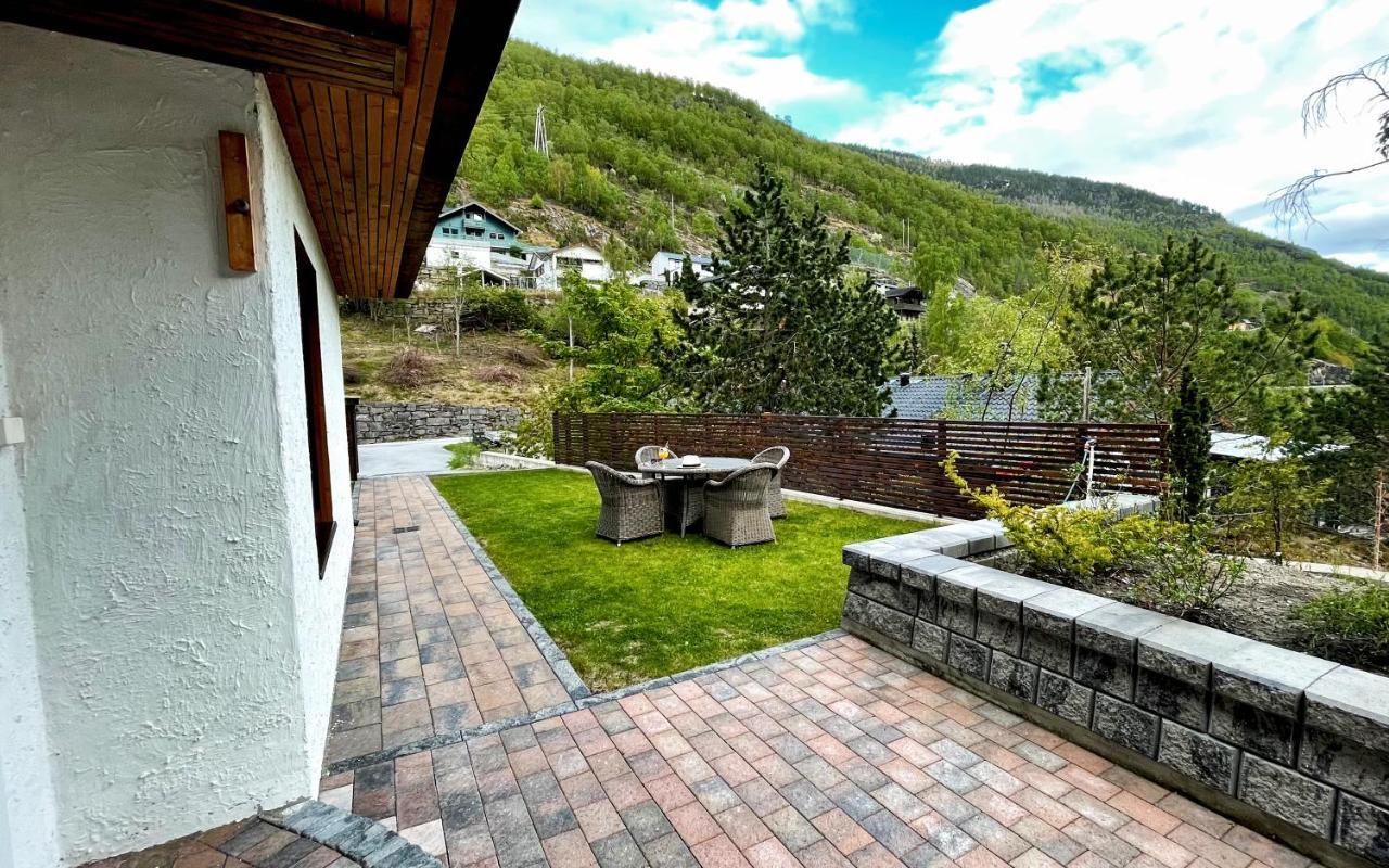 Apartament Otnes Fjordside Aurland Zewnętrze zdjęcie